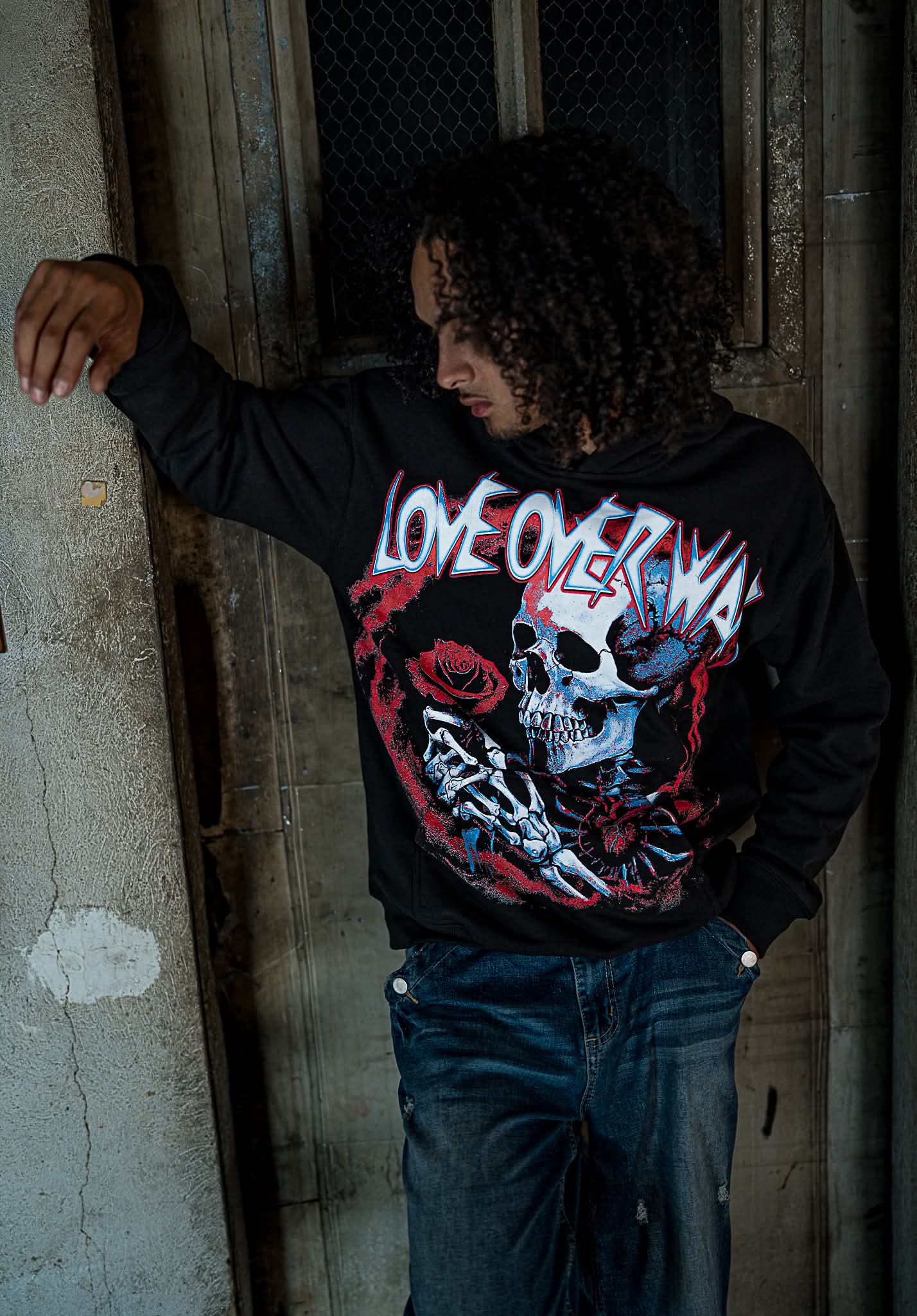 Love Over War "Smell the Roses" Hoodie