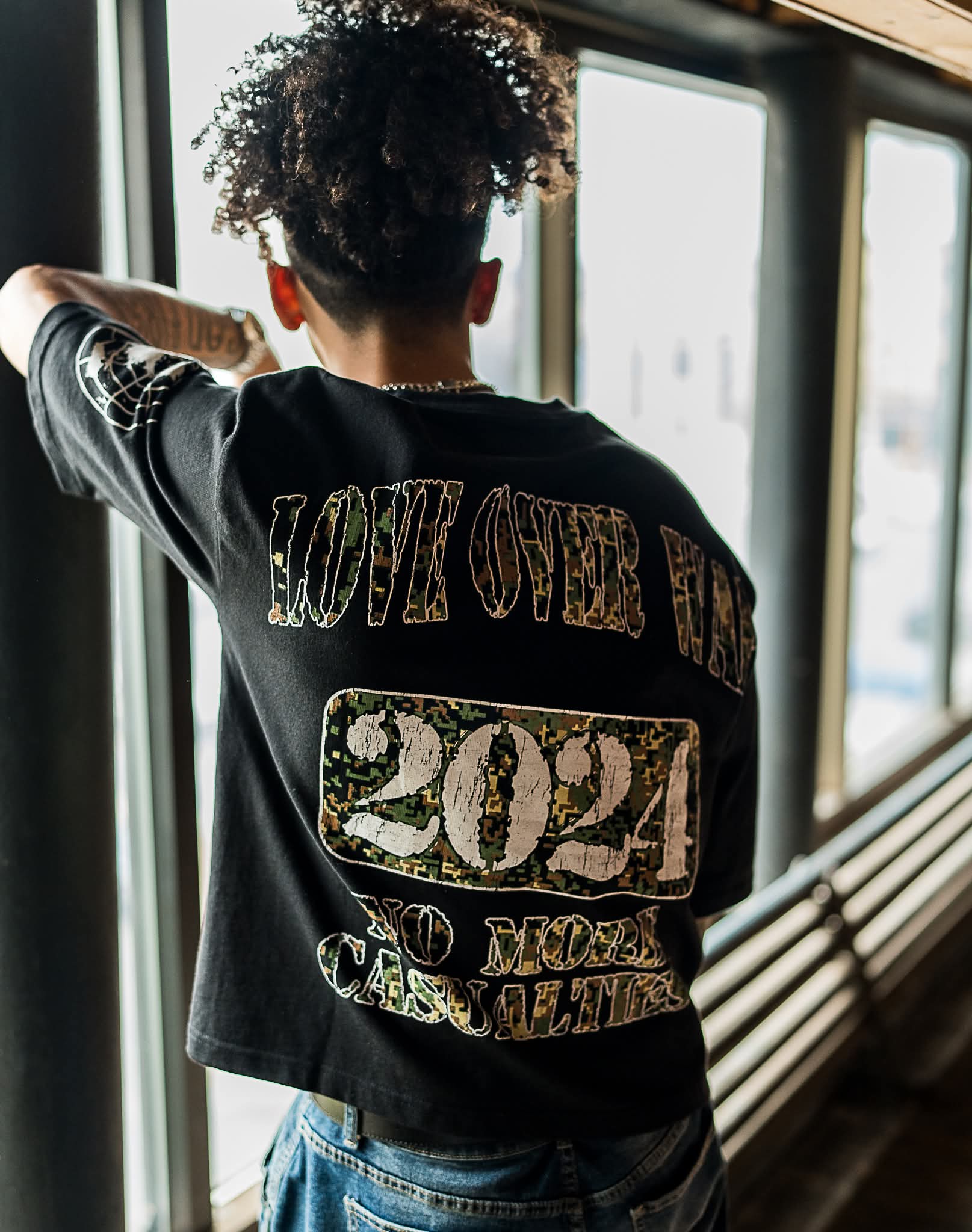 Love Over War "Commando" T-Shirt