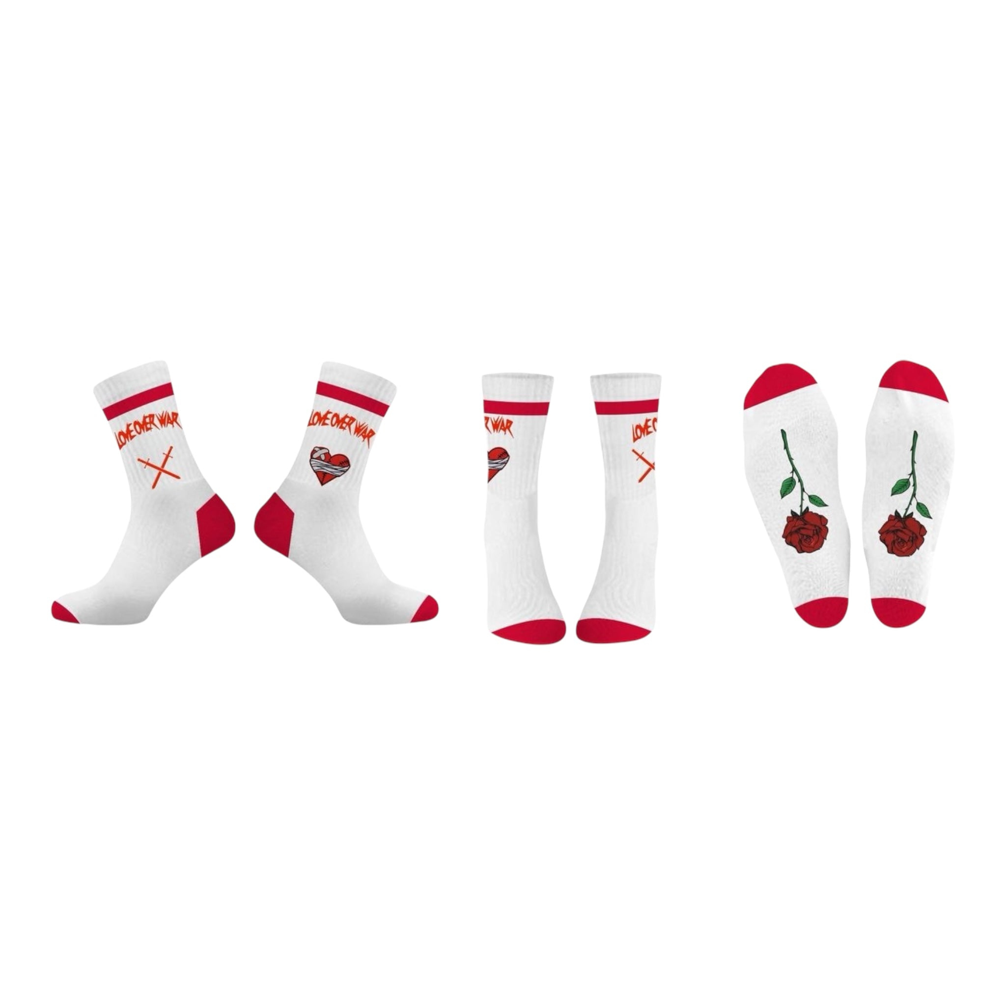 Love Over War "Inception" Socks